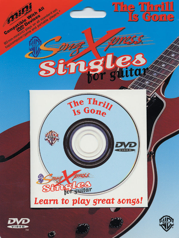 SongXpress® Singles for Guitar: The Thrill Is Gone Cover Image