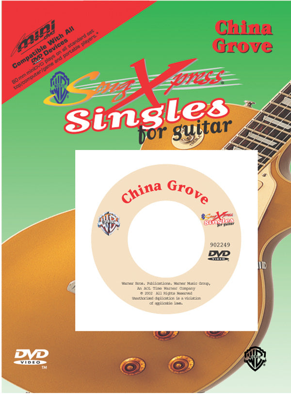 SongXpress® Singles for Guitar: China Grove Cover Image