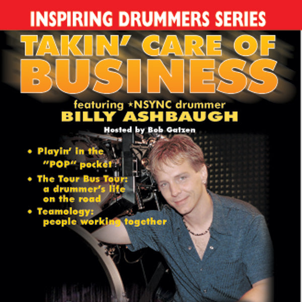 Inspiring Drummers Series: Takin' Care of Business Cover Image