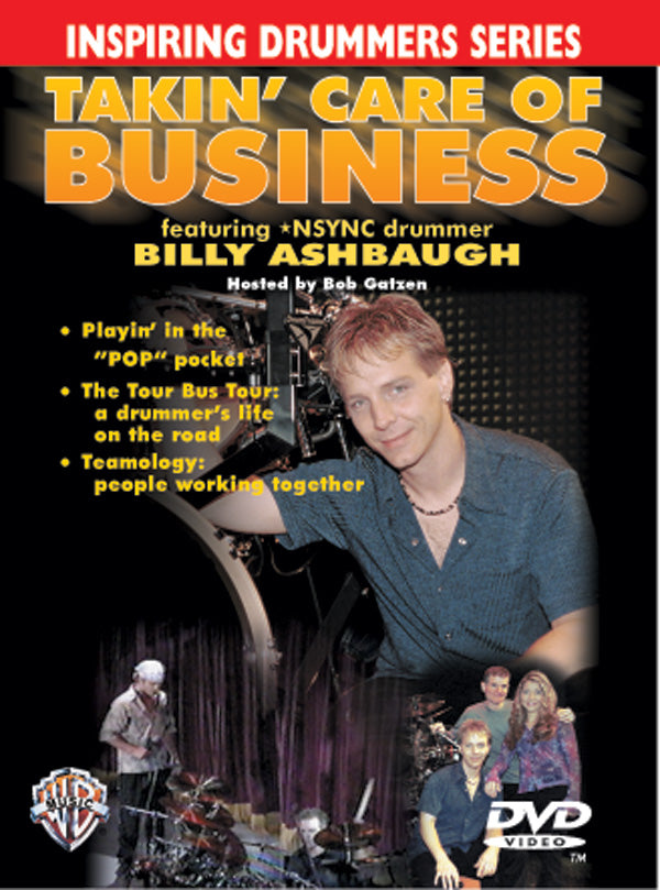 Inspiring Drummers Series: Takin' Care of Business Cover Image