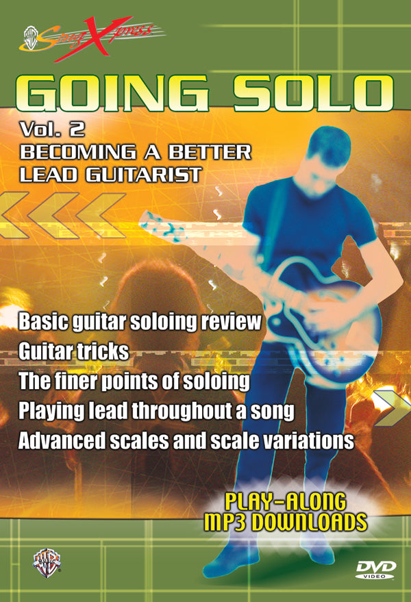 SongXpress® Going Solo, Vol. 2: Becoming a Better Lead Guitarist Cover Image