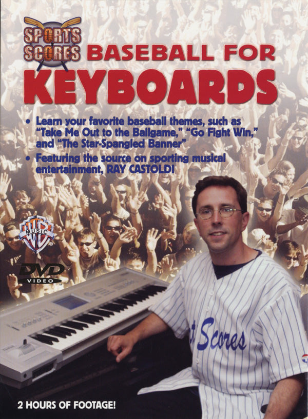 Sports Scores: Baseball for Keyboards: Keyboard/Piano DVD | Ray ...