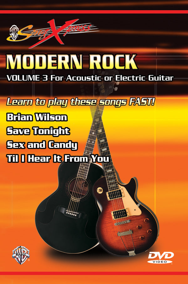 SongXpress®: Modern Rock, Vol. 3 (for Acoustic or Electric Guitar) Cover Image