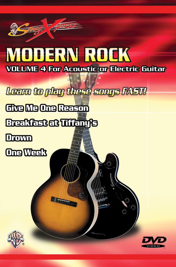 SongXpress®: Modern Rock, Vol. 4 (for Acoustic or Electric Guitar) Cover Image