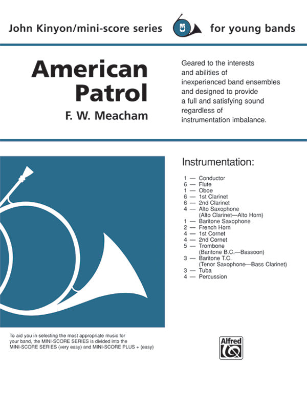 American Patrol: 1st Percussion Sheet Music Preview