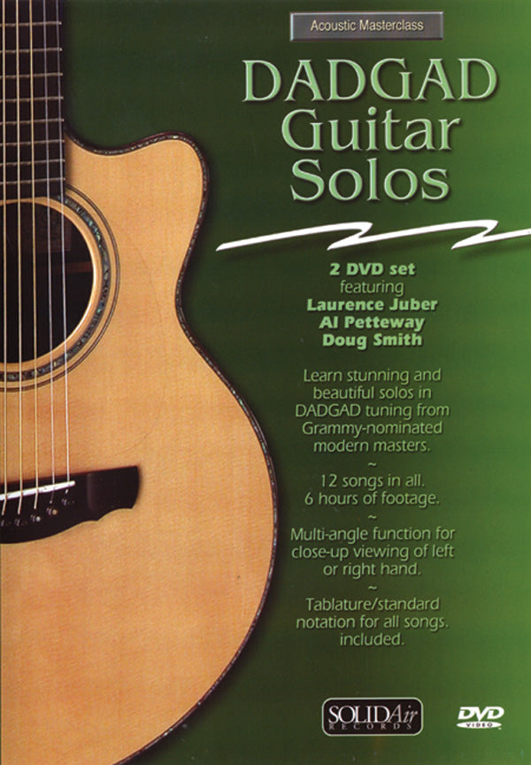 Acoustic Masterclass Series: DADGAD Guitar Solos Cover Image