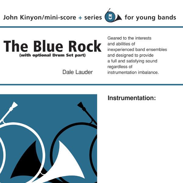 The Blue Rock (with optional Drum Set part) Sheet Music Preview