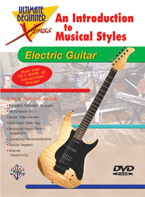 Ultimate Beginner Xpress™: An Introduction to Musical Styles for Electric Guitar Cover Image