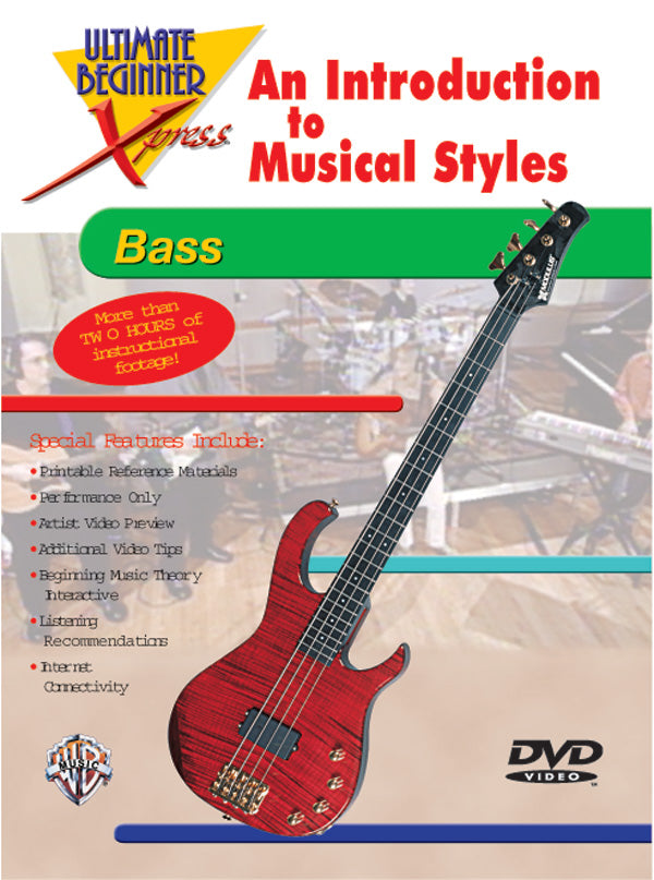 Ultimate Beginner Xpress™: An Introduction to Musical Styles for Bass Cover Image