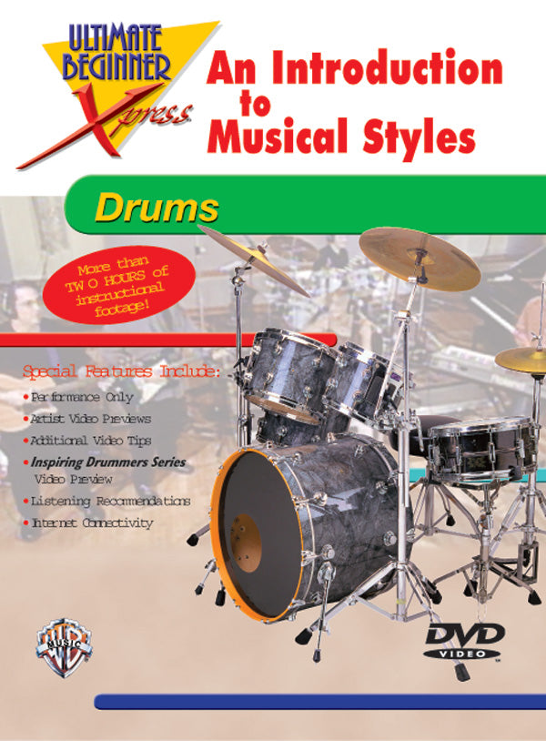 Ultimate Beginner Xpress™: An Introduction to Musical Styles for Drums Cover Image