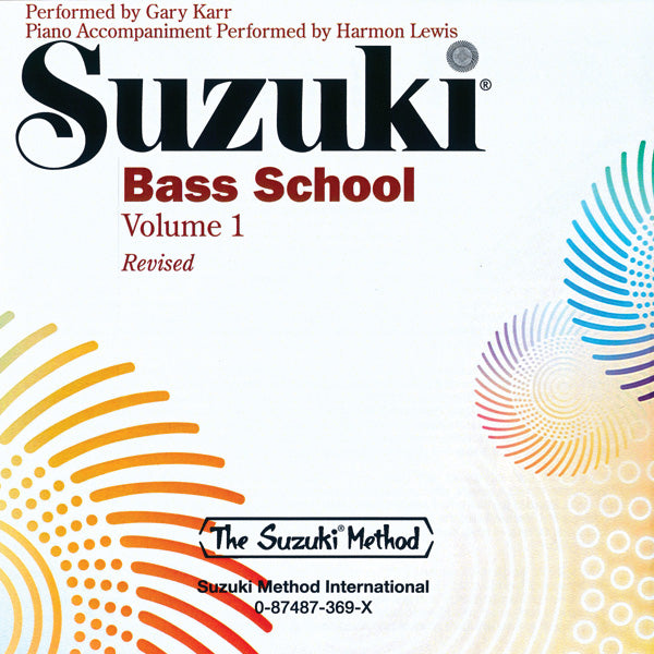 Suzuki Bass School, Volume 1 Cover Image