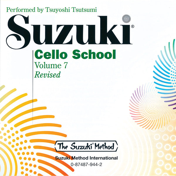 Suzuki Cello School, Volume 7 Cover Image