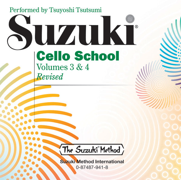 Suzuki Cello School, Volumes 3 & 4 Cover Image