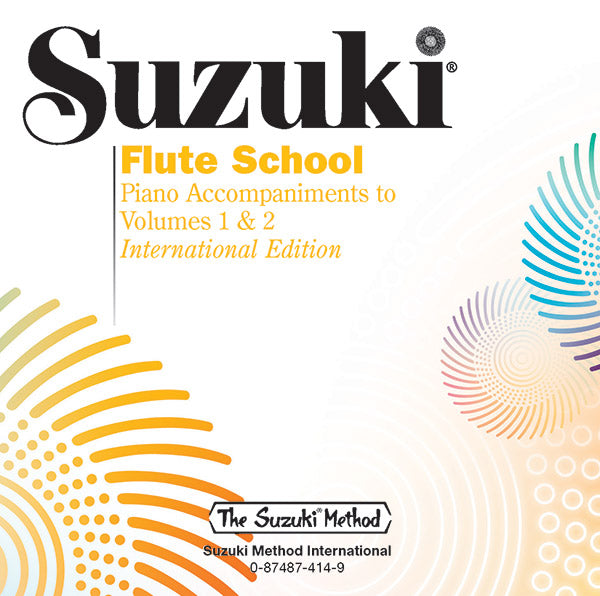 (Legacy Recording) Suzuki Flute School, Volume 1 & 2 Piano Acc. Cover Image