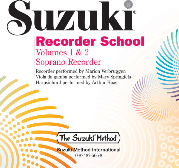 Suzuki Recorder School (Soprano Recorder), Volume 1 & 2: Digital