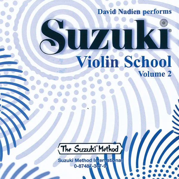 (Legacy Recording) Suzuki Violin School, Volume 2 (Perf. David Nadien) Cover Image