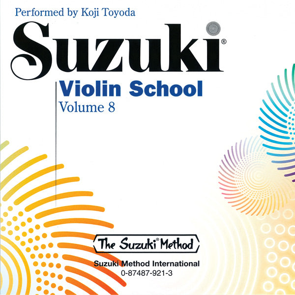 Suzuki Violin School, Volume 8 (Perf. Koji Toyoda) Cover Image