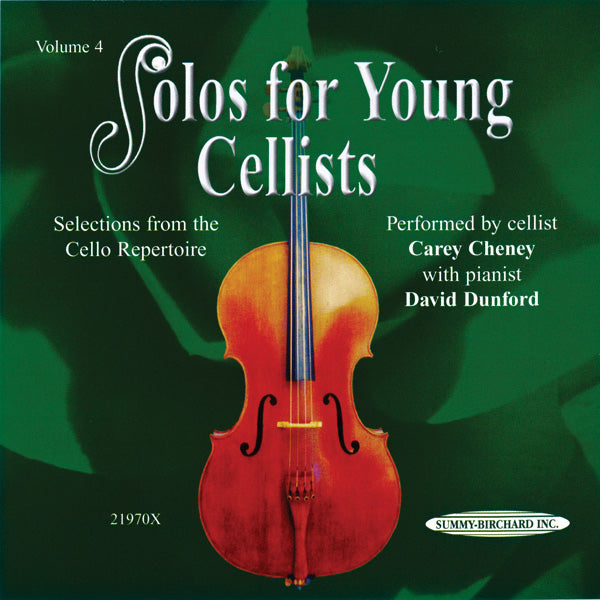 Solos for Young Cellists, Volume 4 Cover Image
