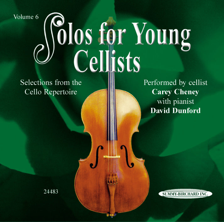 Solos for Young Cellists, Volume 6 Cover Image