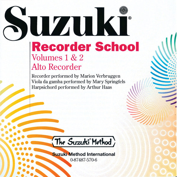 Suzuki Recorder School (Alto Recorder), Volume 1 & 2: Digital