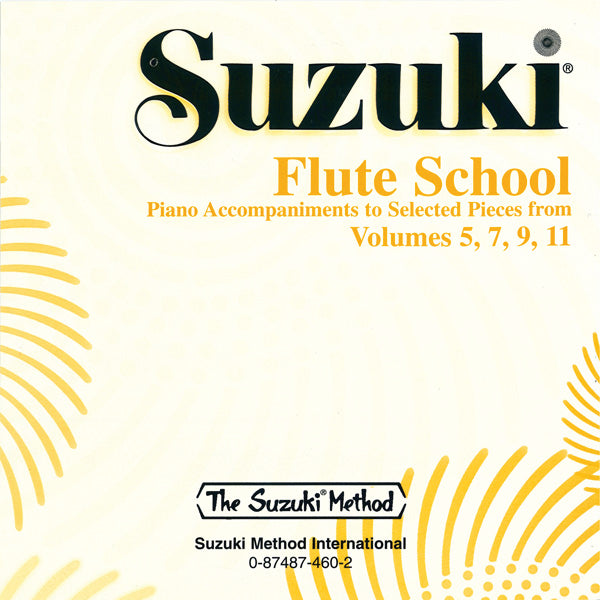 Suzuki Flute School, Volume 5, 7, 9 & 11 Piano Acc. (Selected Pieces) Cover Image