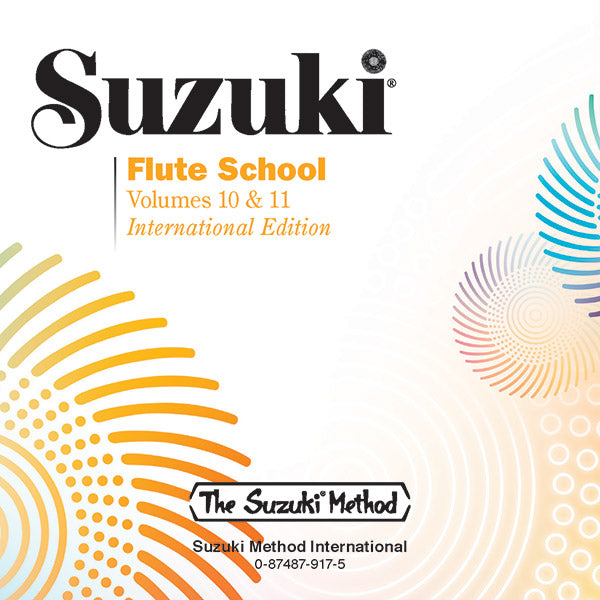 Suzuki Flute School, Volume 10 & 11 (Revised) Cover Image