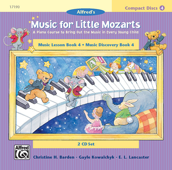Music for Little Mozarts: Digital Audio for Lesson and Discovery Books, Level 4 Cover Image