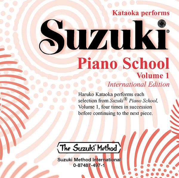 (Legacy Recording) Suzuki Piano School, Volume 1 (Perf. Haruko Kataoka) Cover Image