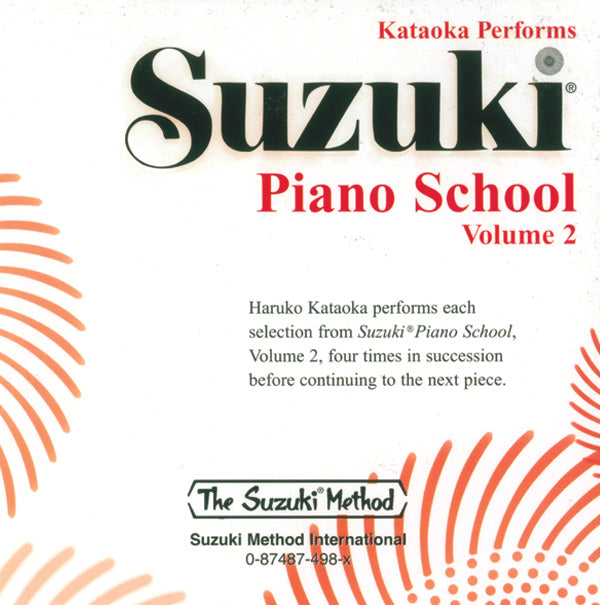 (Legacy Recording) Suzuki Piano School, Volume 2 (Perf. Haruko Kataoka) Cover Image