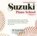 Suzuki Piano School, Volume 3 (Perf. Haruko Kataoka) Cover Image