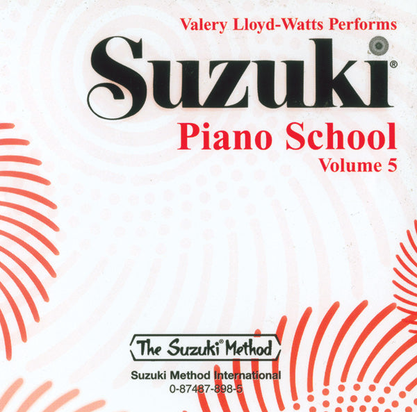(Legacy Recording) Suzuki Piano School, Volume 5 (Perf. Valery Lloyd-Watts) Cover Image