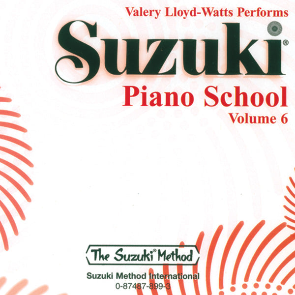 (Legacy Recording) Suzuki Piano School, Volume 6 (Perf. Valery Lloyd-Watts) Cover Image