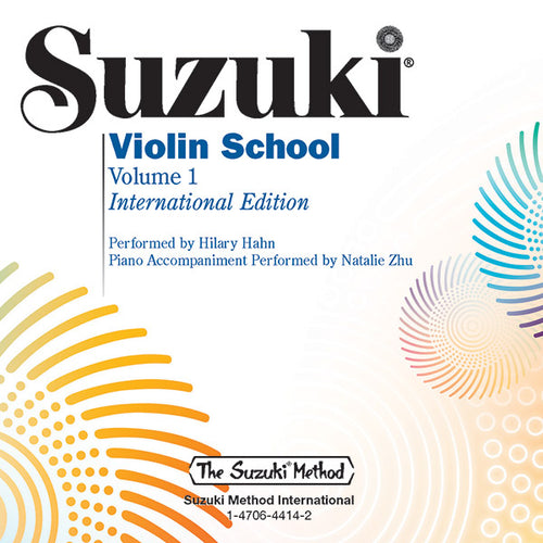 Suzuki Violin School, Volume 1 (International Edition) (Perf. Hilary Hahn) Cover Image