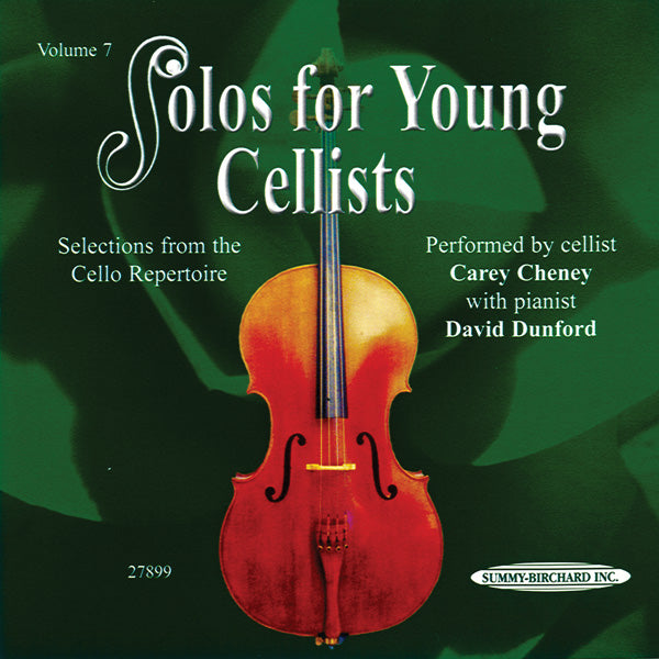 Solos for Young Cellists, Volume 7 Cover Image
