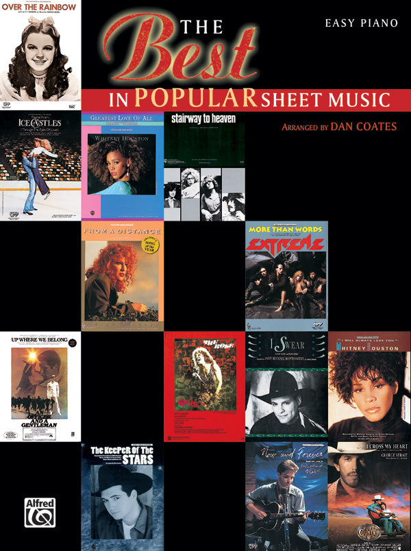 The Best in Popular Sheet Music Cover Image