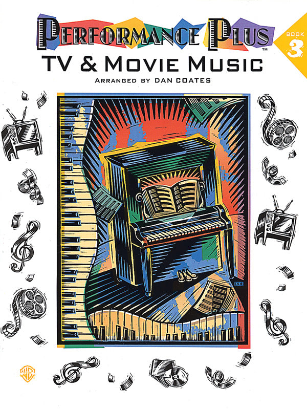 Performance Plus®: Dan Coates, Book 3: TV & Movie Music Cover Image
