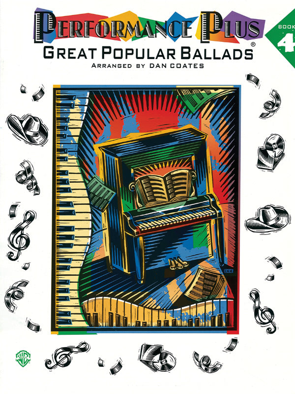Performance Plus®: Dan Coates, Book 4: Great Popular Ballads Cover Image