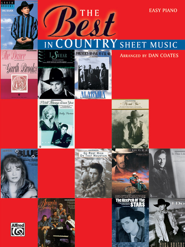 The Best in Country Sheet Music Cover Image
