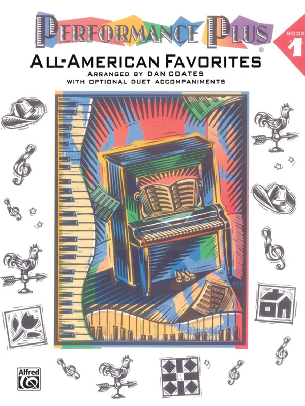 Performance Plus®: Dan Coates, Book 1: All-American Favorites Cover Image