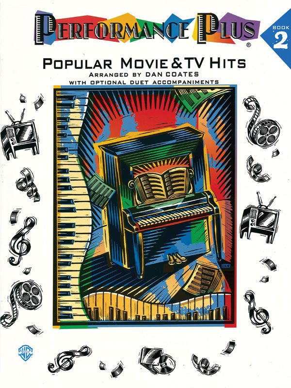 Performance Plus®: Dan Coates, Book 2: Popular Movie & TV Hits Cover Image