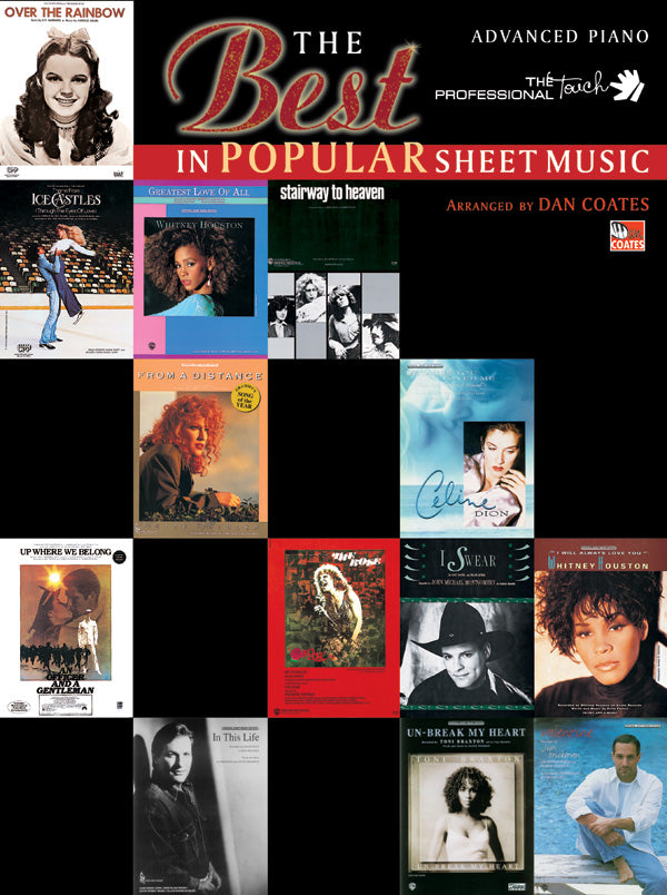 The Best in Popular Sheet Music Cover Image