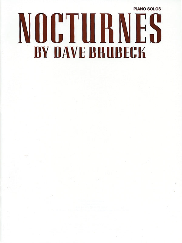 Dave Brubeck: Nocturnes Cover Image