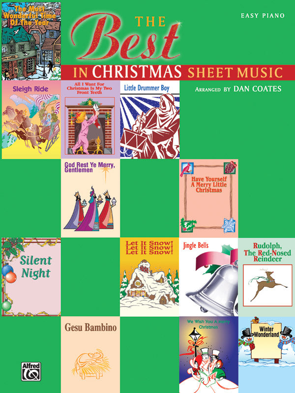The Best in Christmas Sheet Music Cover Image