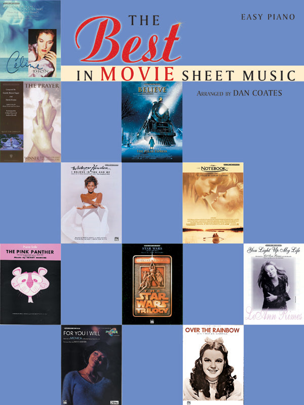 The Best in Movie Sheet Music Cover Image