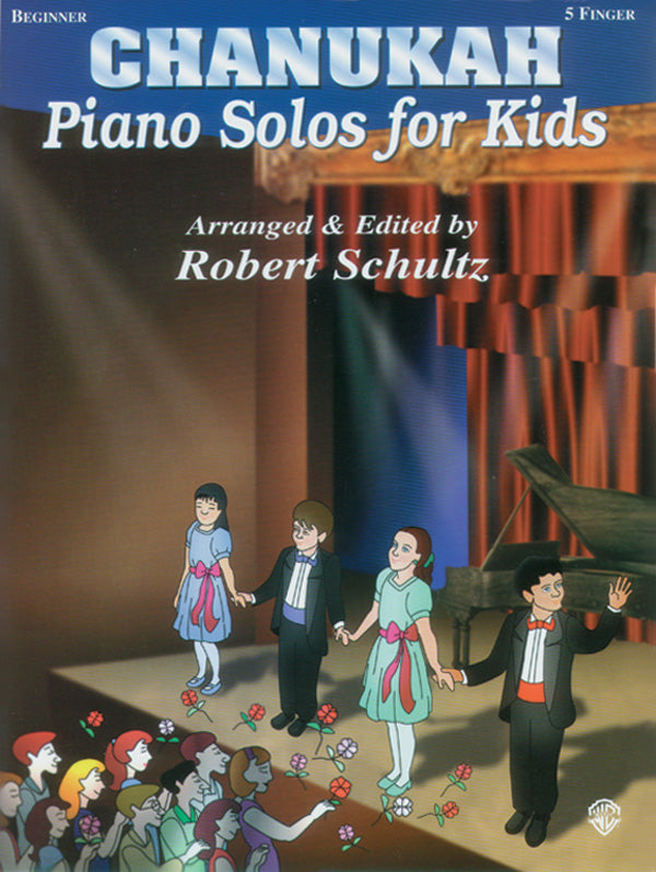 Chanukah Piano Solos for Kids Cover Image
