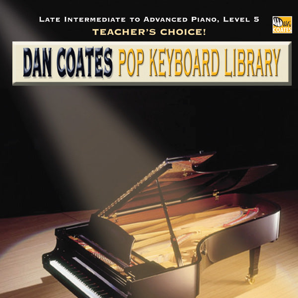 Teacher's Choice! Dan Coates Pop Keyboard Library, Book 5 Cover Image
