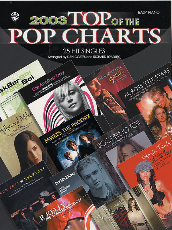 2003 Top of the Pop Charts: 25 Hit Singles Cover Image