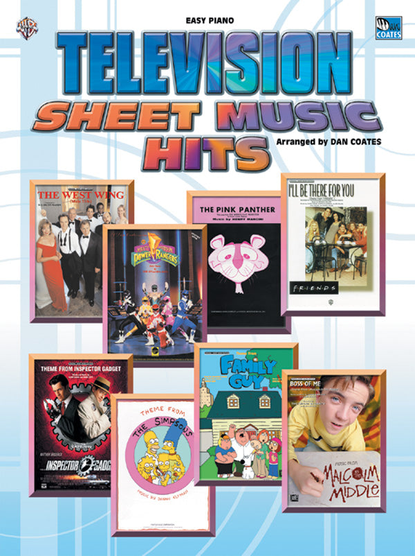 Television Sheet Music Hits Cover Image