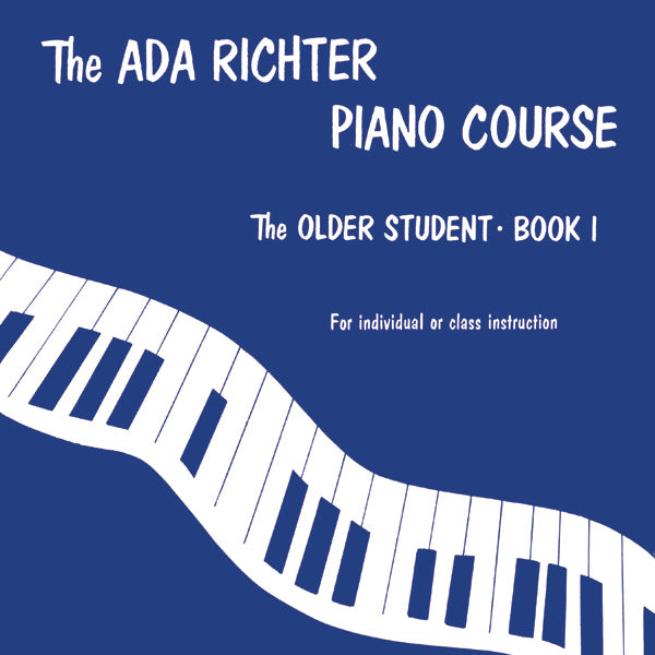 Ada Richter Piano Course: The Older Student, Book 1 Cover Image