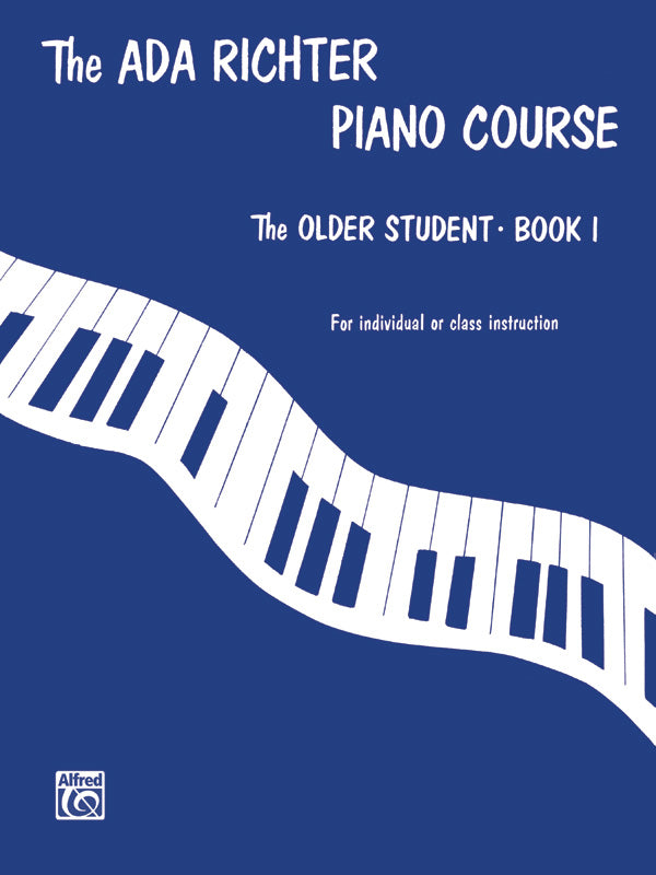 Ada Richter Piano Course: The Older Student, Book 1 Cover Image